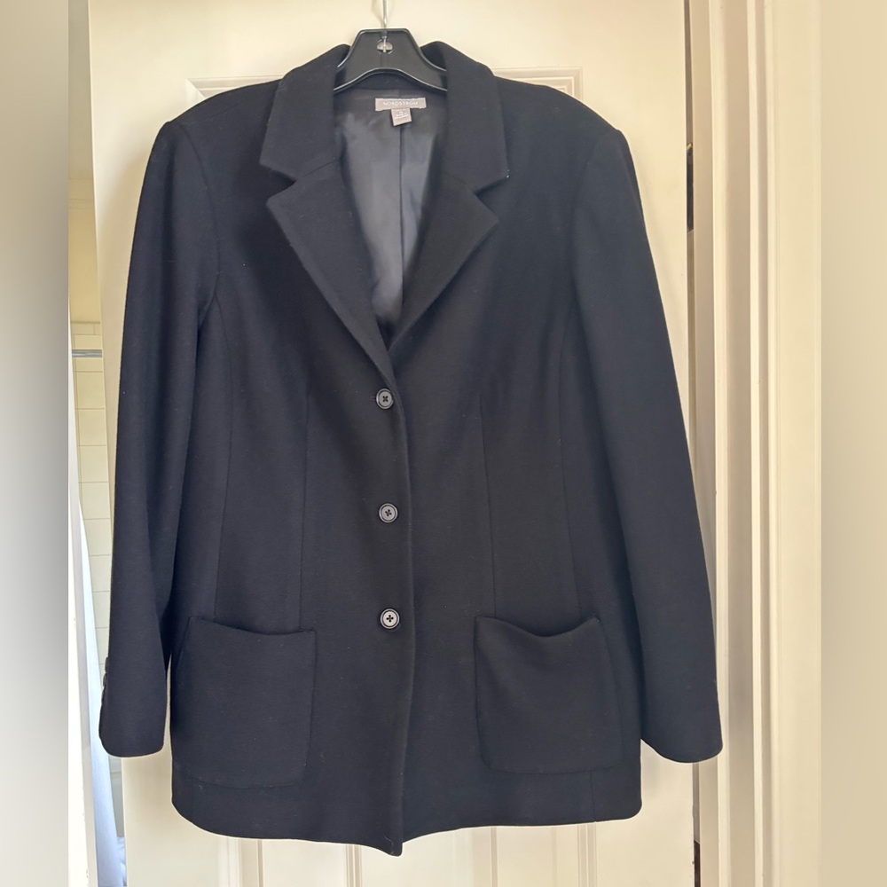 Nordstrom Cashmere Black Blazer - Picture 5 of 5